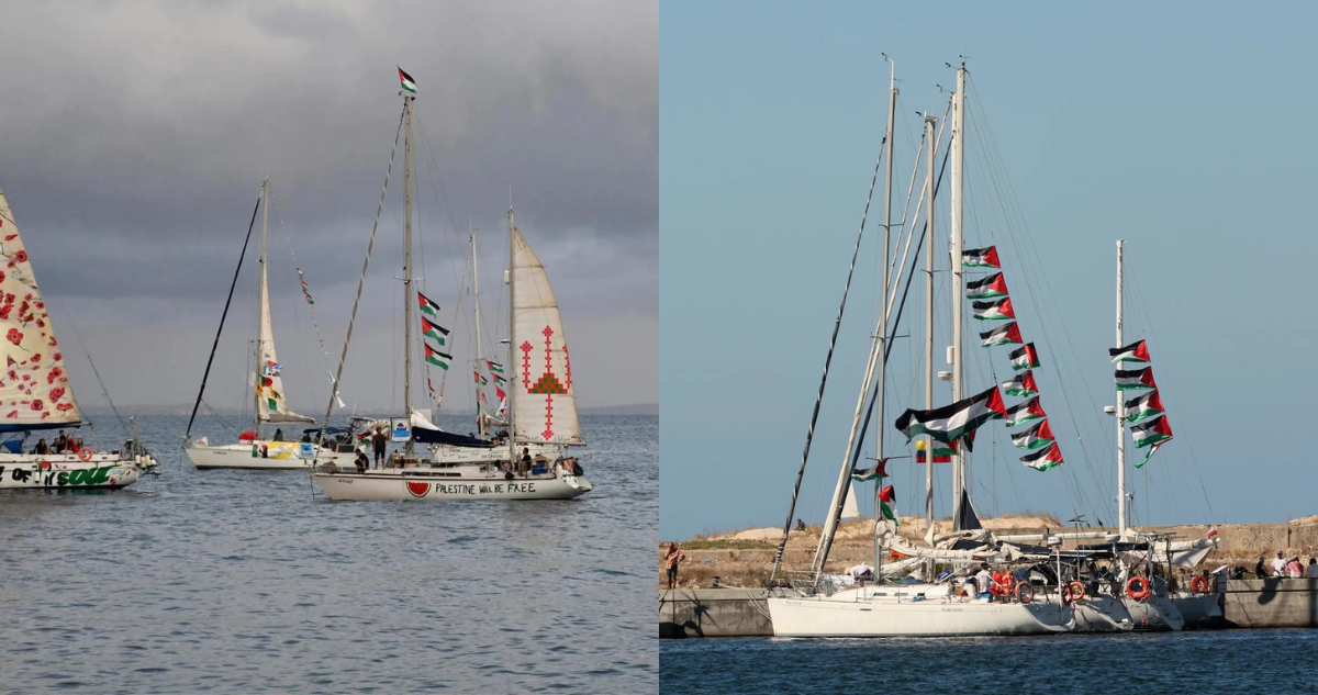 Israel se prepara para interceptar y hundir naves de flotilla que va rumbo a Gaza, según medio israelí