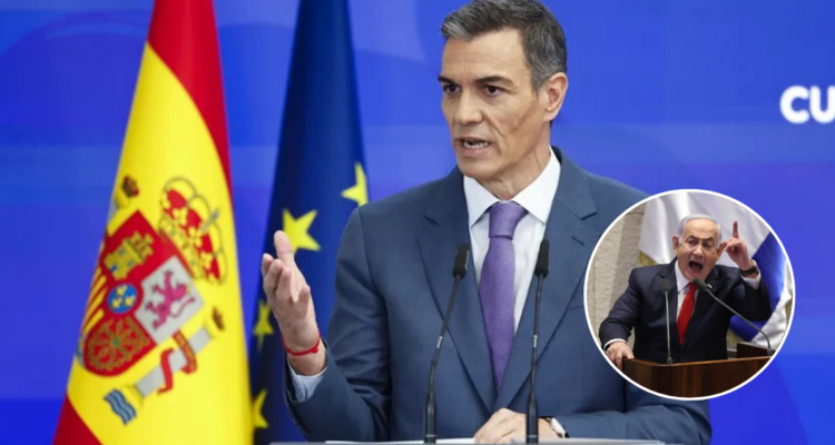 Apoyo de Sánchez a protestas por Gaza en España enfurece a Israel y lo llama antisemita y comunista