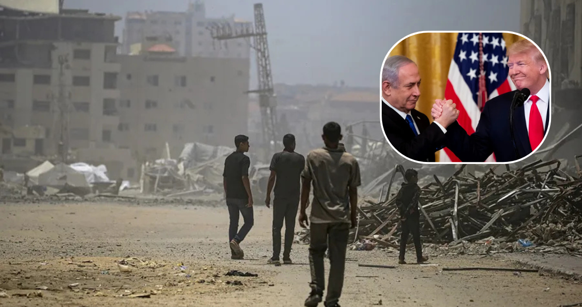 Fin a la guerra en Gaza? En qué consiste el plan de Trump de coexistencia pacífica Israel-Palestina