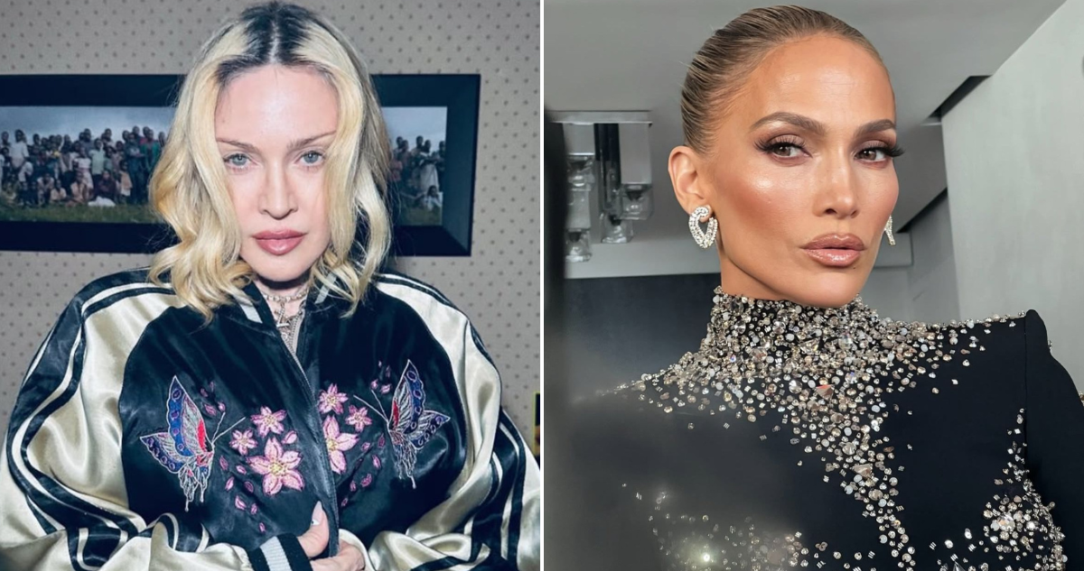 El papel que Madonna le arrebató a Jennifer Lopez en Hollywood en 1996