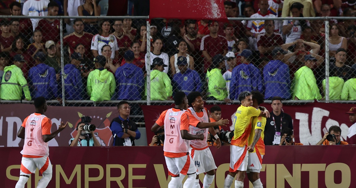 Venezuela arrugó ante Colombia en Eliminatorias.