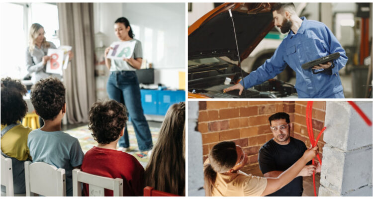 Trabajos menos susceptibles a que reemplace la IA