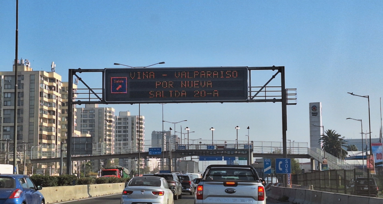 Enlace Vespucio Norte y Ruta 68: habilitan nueva conexión bajo nivel de Maipú a Viña-Valparaíso
