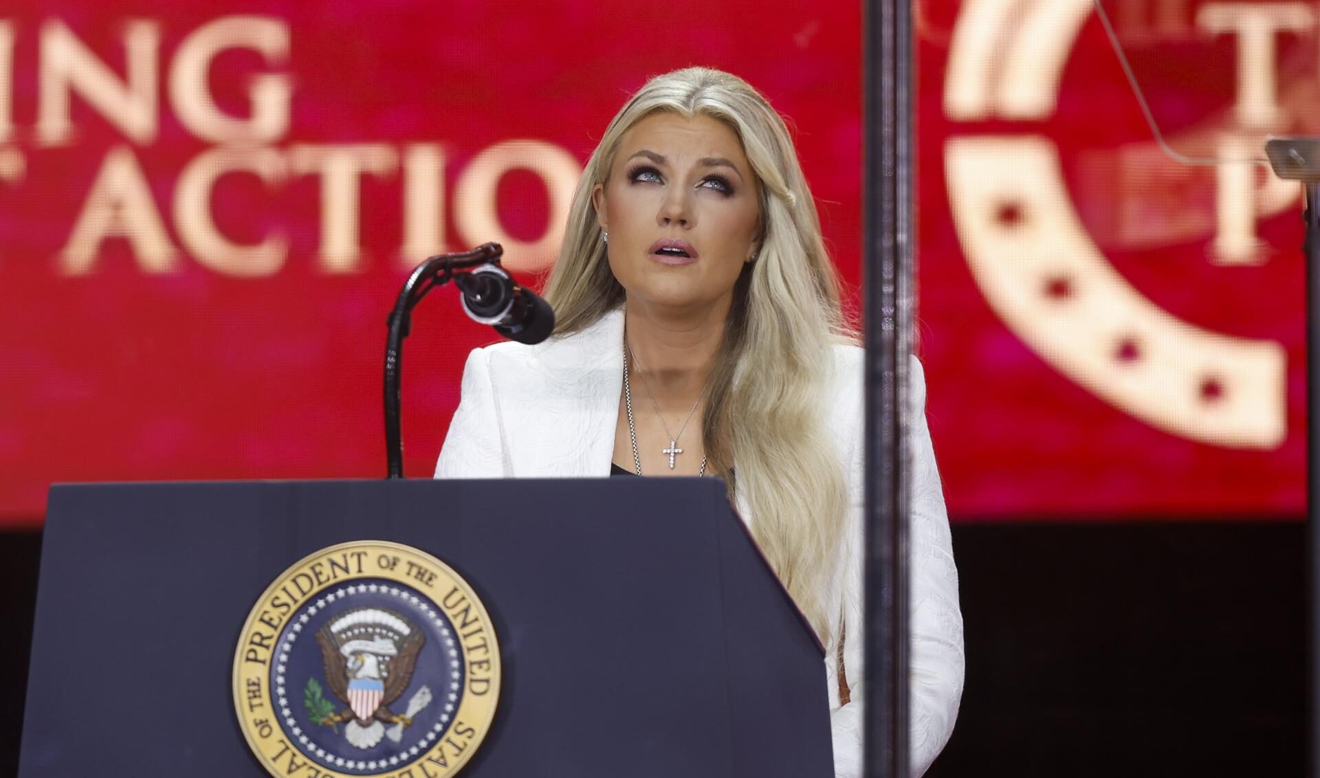 Erika Kirk, viuda de Charlie Kirk