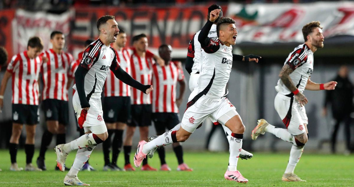 Flamengo eliminó a Estudiantes de la Copa Libertadores 2025