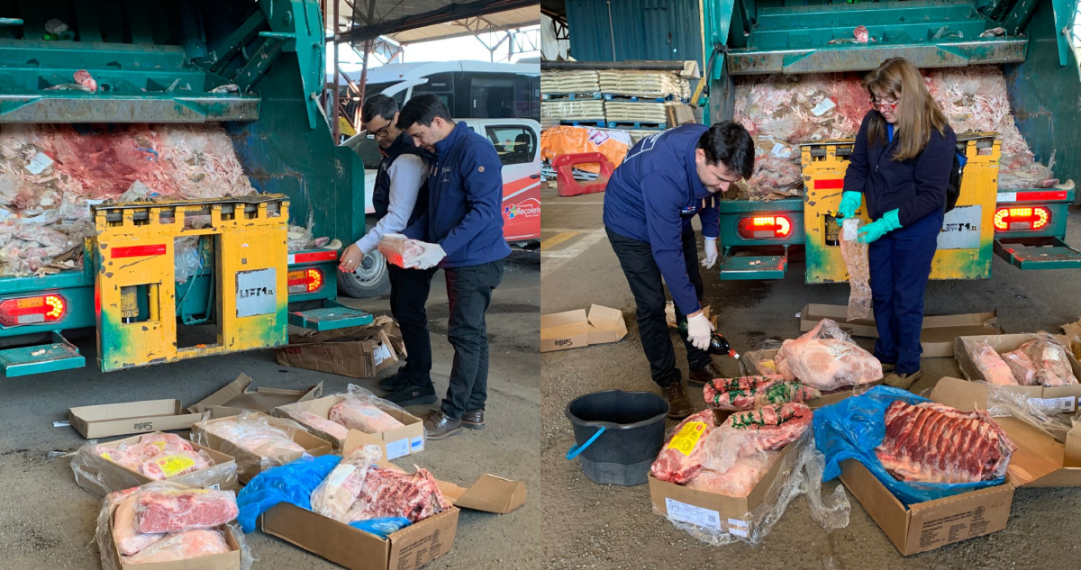 Fiestas Patrias: clausuran frigorífico clandestino con 15 toneladas de carne vencida hace un año