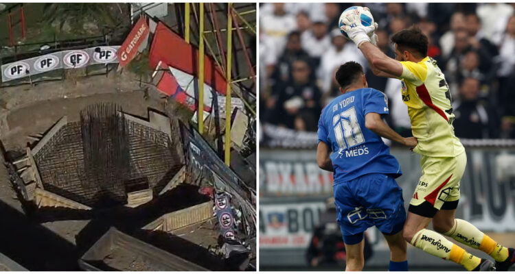 Foto de contexto del estadio Santa Laura y Colo Colo-La U por Supercopa