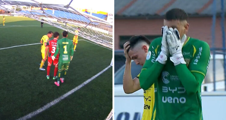 Arquero Gonzalo Falcón fue expulsado por ordinario en Paraguay.