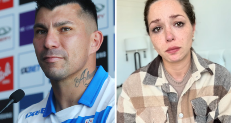 Gary Medel y Nicole Block