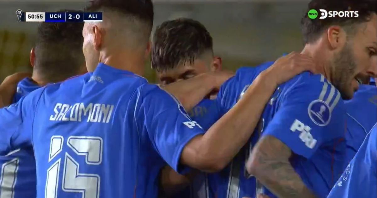 El golazo de Javier Altamirano que aumenta ventaja de La U ante Alianza Lima en la Copa Sudamericana