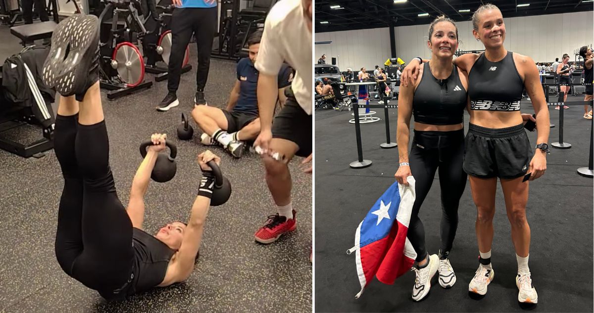 Hyrox chilena fitness triunfo