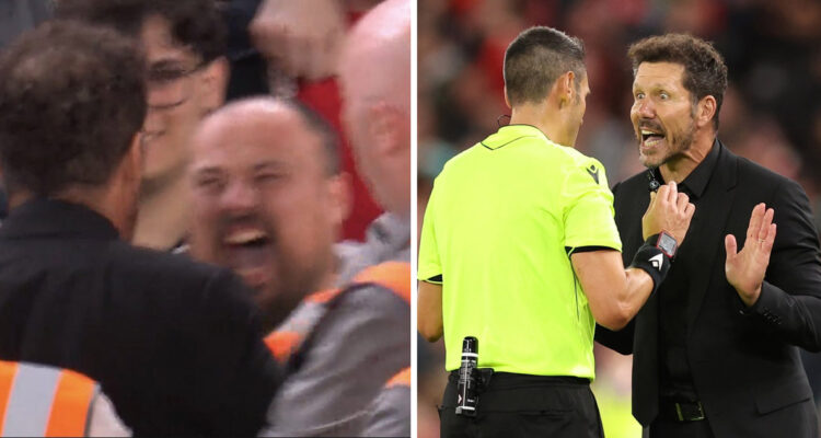 Hooligan que provocó a Diego Simeone llamó cobarde al DT argentino.