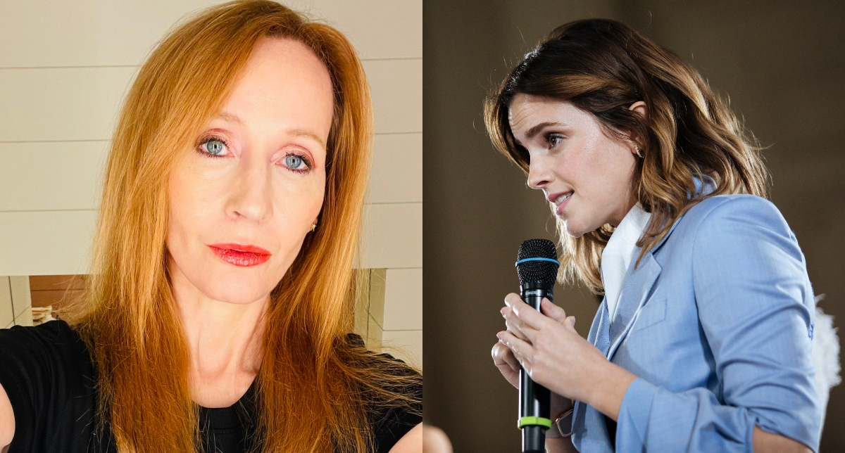 Emma Watson y J.K. Rowling