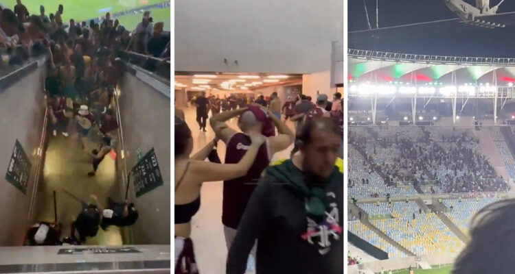 Graves incidentes pospusieron el Fluminense vs Lanús de Copa Sudamericana.