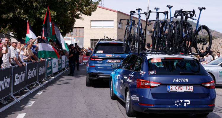 Israel Tech cede a las protestas pro Palestina y cambia de nombre previo a final de La Vuelta a España