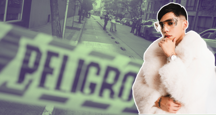 Edición de operativo de Carabineros referencial y fotografía del cantante urbano Jere Klein