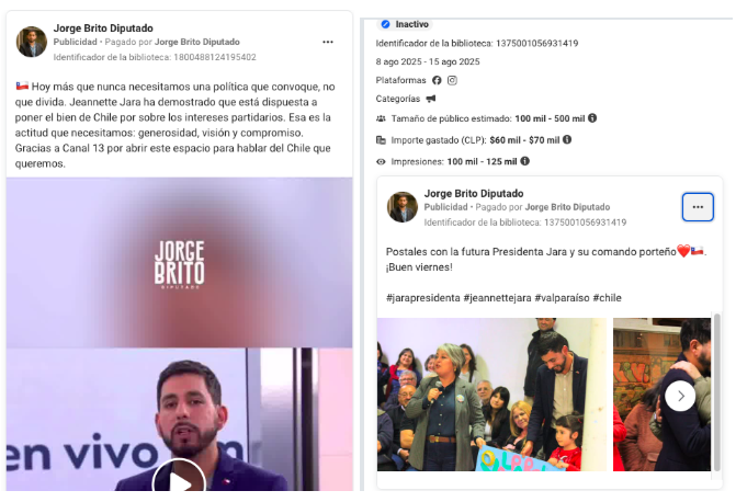 Propaganda Jorge Brito