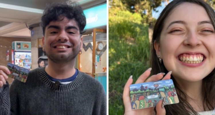 oven chileno pidió pololeo con particular diseño de la tarjeta Bip