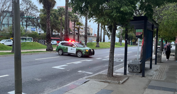 Joven motorista muere tras accidente frente al Reloj de Flores en Viña del Mar