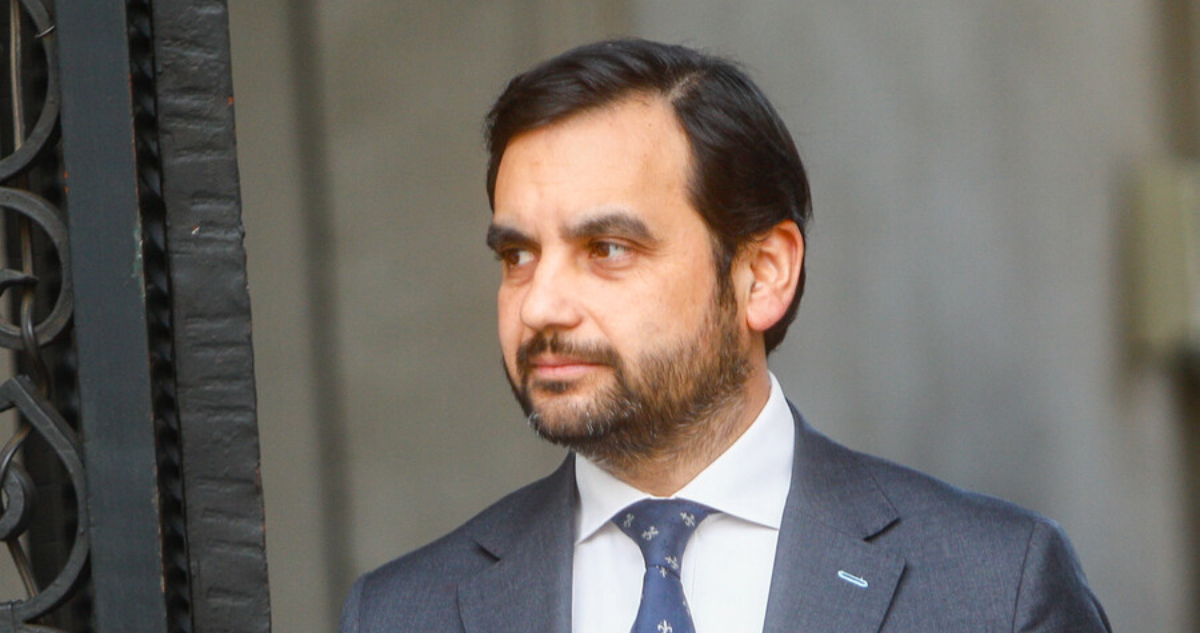 El ministro de Justicia Jaime Gajardo.