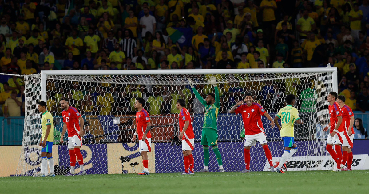 La Roja en duelo ante Brasil