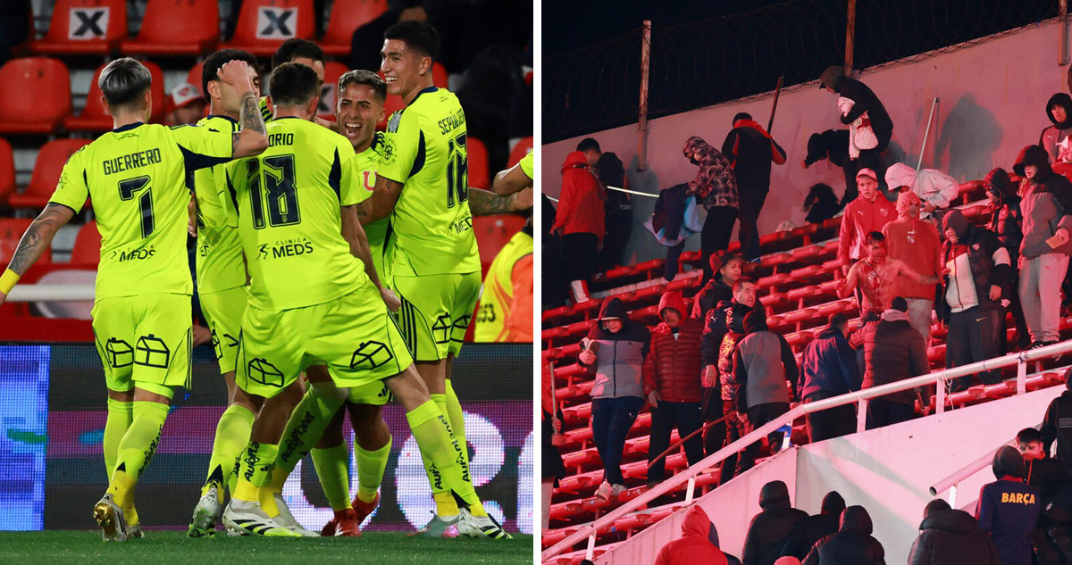 Barbarie de Avellaneda se resolvió a favor de La U: Independiente fue descalificado.