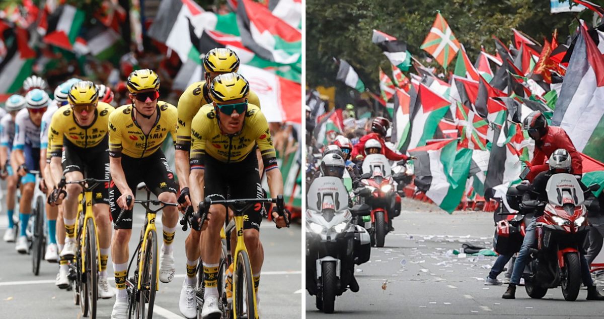 La Vuelta a España fue “mutilada” por protesta Anti Israel.