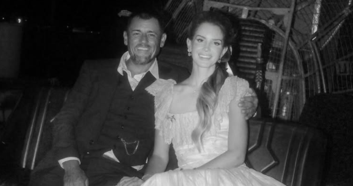 Foto del matrimonio de Lana del Rey