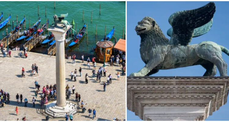 El enigma del león de Venecia, una estatua que nadie sabe de dónde proviene ni quién la instaló ahí