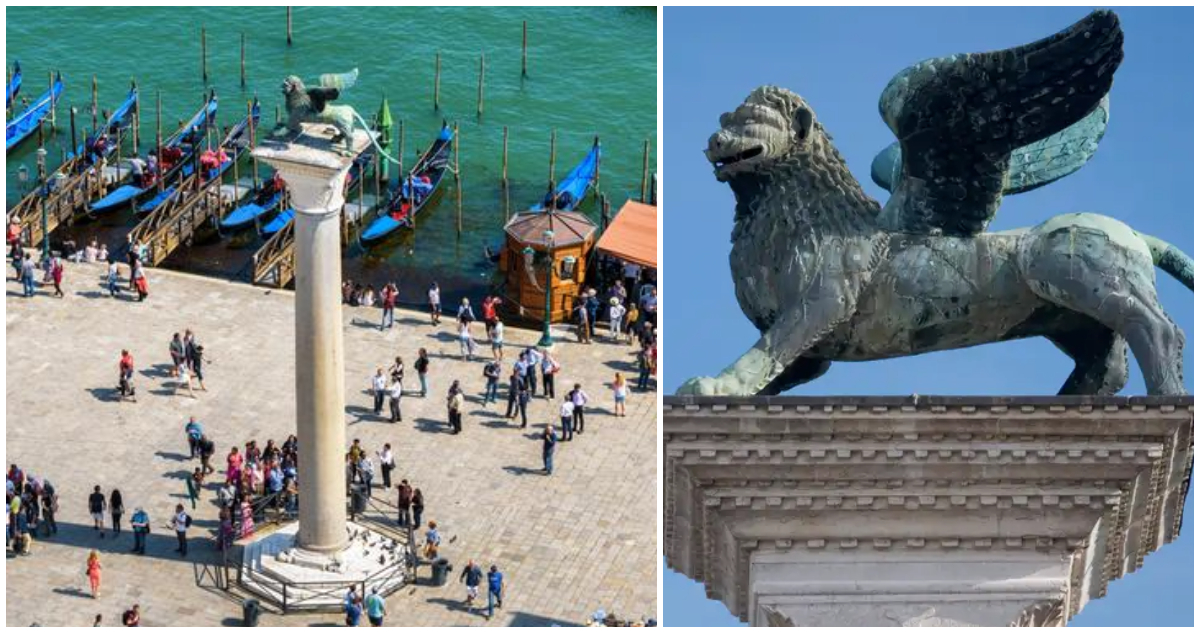 El enigma del león de Venecia, una estatua que nadie sabe de dónde proviene ni quién la instaló ahí