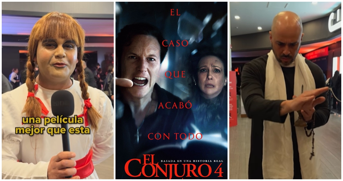 Locura en Chile por “El Conjuro 4”, el estreno de terror más taquillero en la historia del país