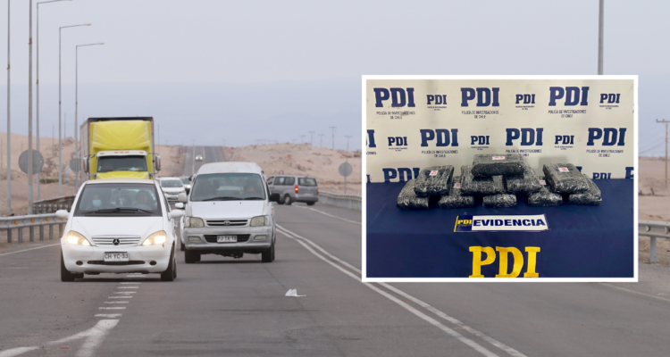 Los detalles de la detención a policías peruanos que traficaban ketamina a Chile: usaban dos vehículos