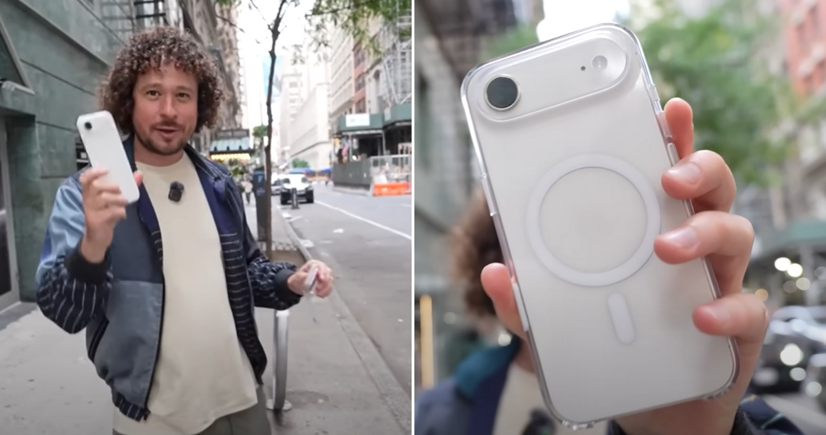 “Es muy frágil”: Luisito Comunica puso a prueba la resistencia del iPhone Air y se llevó gran sorpresa