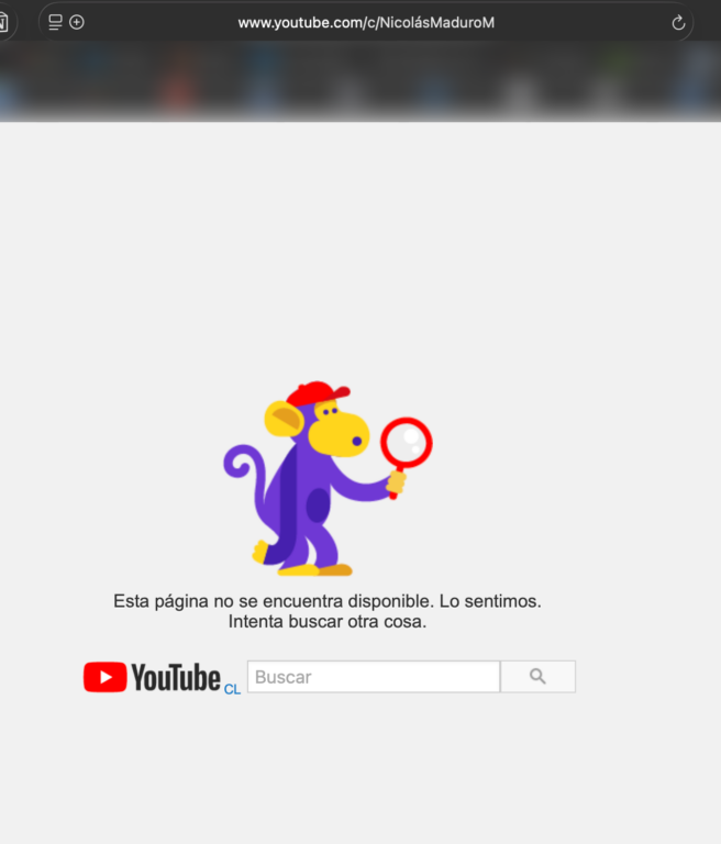 YouTube saca del aire el canal de Nicolás Maduro en medio del despliegue naval de EE.U.