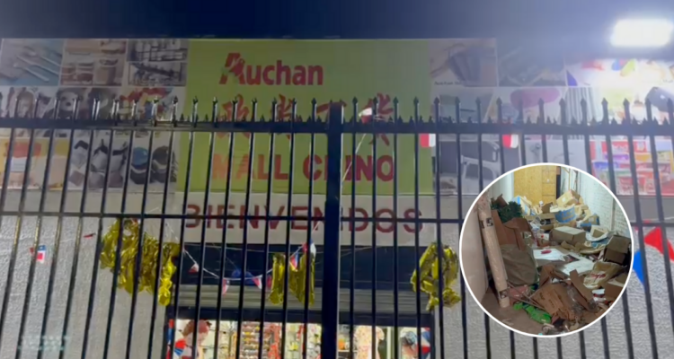 “Mall chino” sufre saqueo en Renca: orientales que vivían en el local fueron amenazados