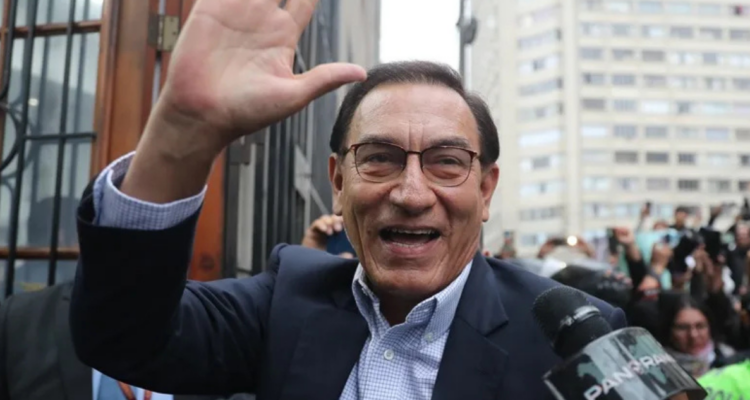 Imagen de archivo del expresidente de Perú Martín Vizcarra