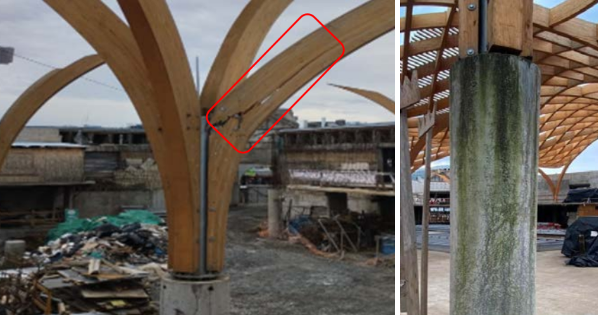 Contraloría advierte un grave deterioro en obras de reconstrucción del Mercado Municipal de Temuco