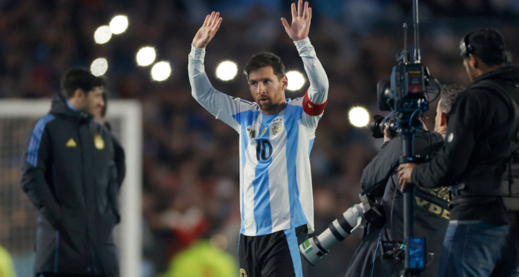 Messi anota doblete en triunfo de Argentina sobre una Venezuela que aún sueña con repechaje al Mundial