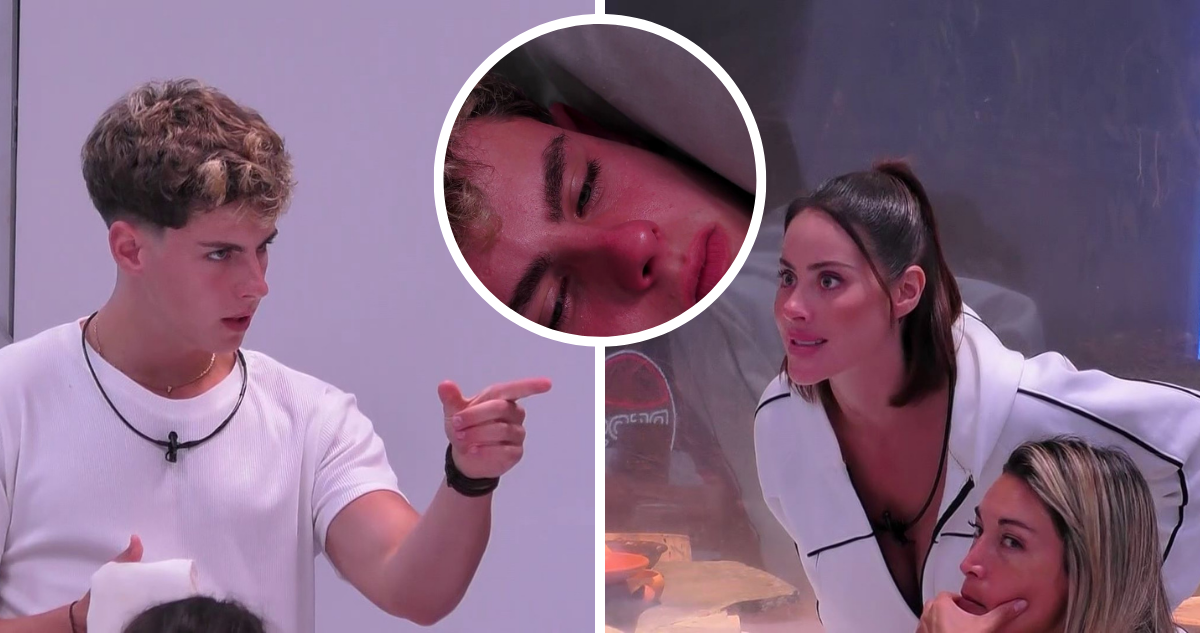 Capturas de David Venegas e Ignacia Michelson en ‘Mundos Opuestos’