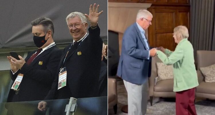Sir Alex Ferguson y su baile con una mujer de 83 años con demencia que lo reconoció