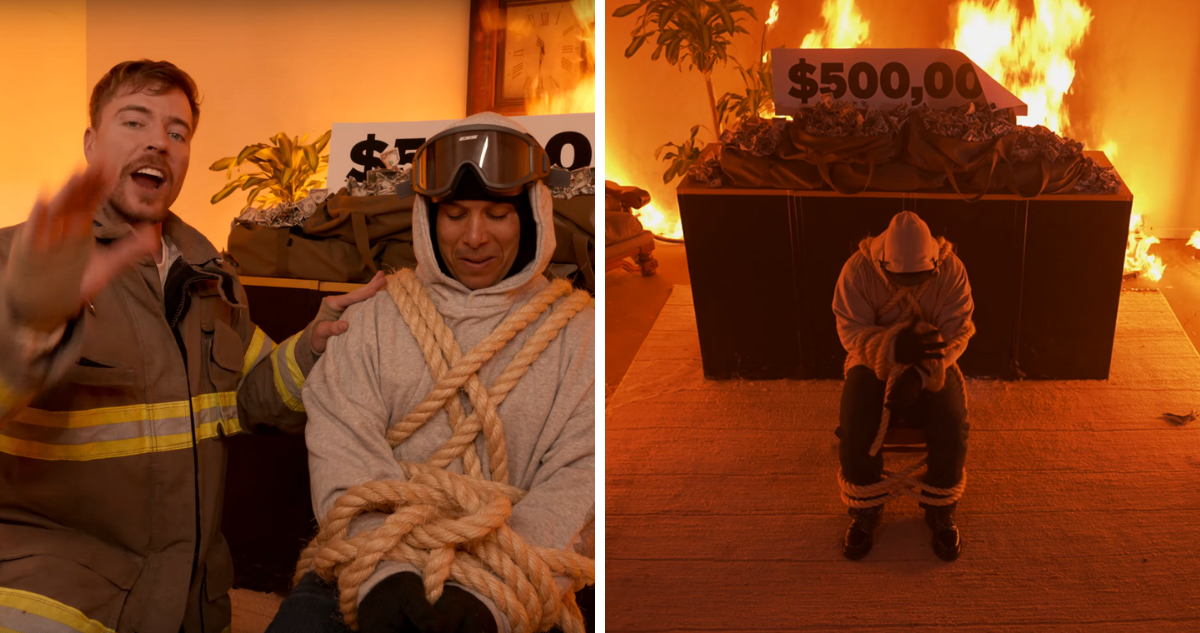 Capturas de video de Mr Beast