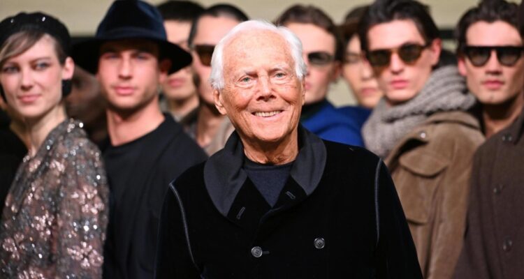 Muere el célebre diseñador italiano Giorgio Armani