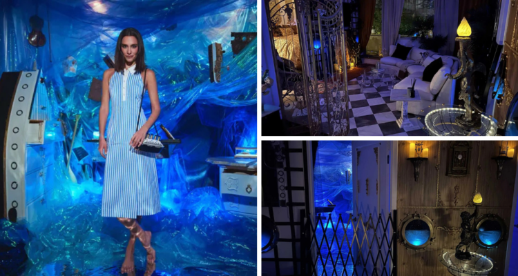 Mujer fanática del Titanic convirtió su departamento en una réplica casi exacta del famoso barco