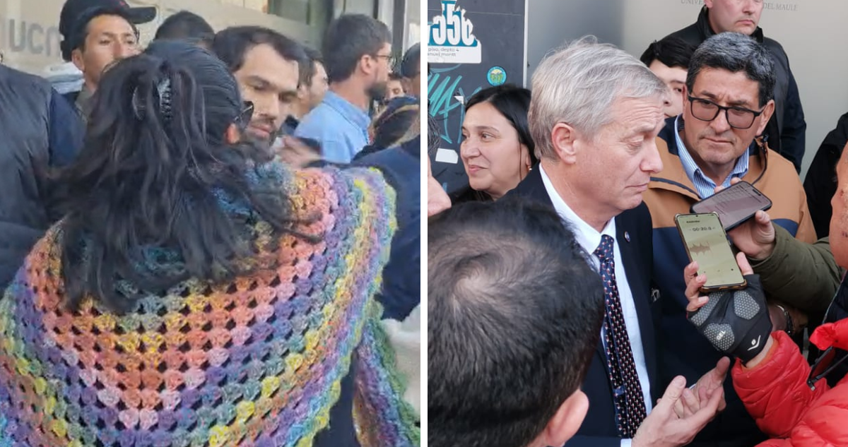 Mujer se abalanza contra Kast en su visita a Curicó: lanzó celular de uno de sus simpatizantes