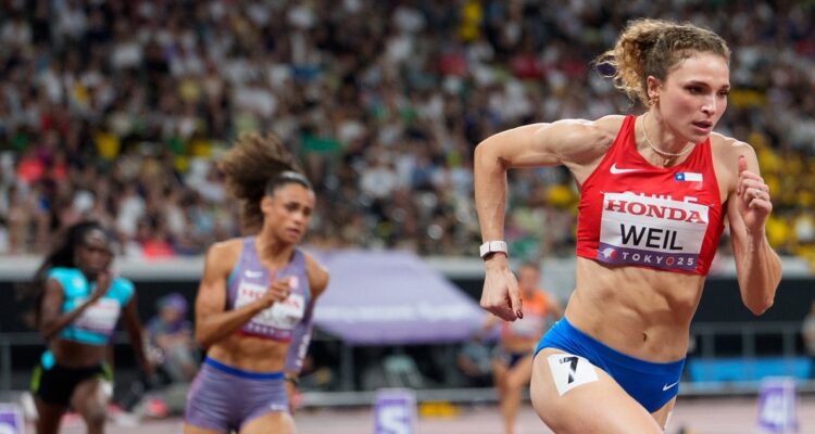 Martina Weil avanzó a semifinales del Mundial de Atletismo.