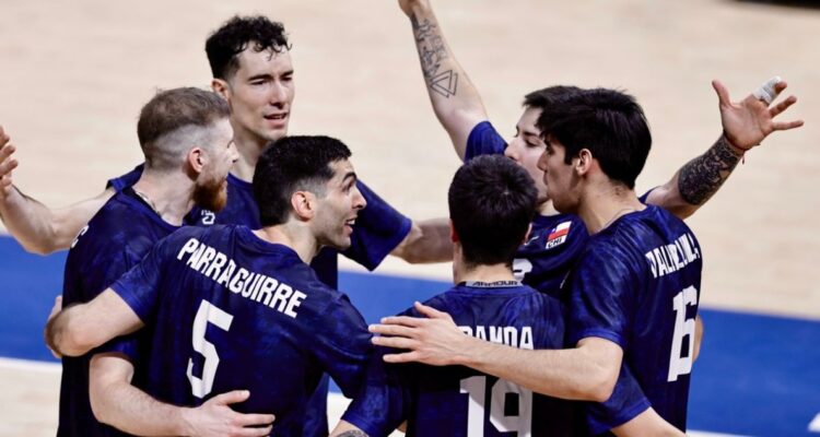 Chile perdió ante Alemania en el Mundial de Voleibol de Filipinas 2025.