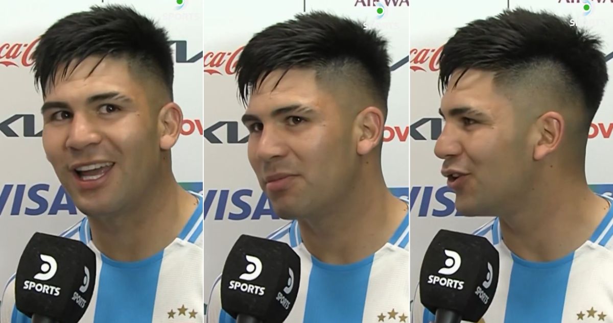 Defensa de Argentina celebra las pifias que les dio el público chileno en Mundial Sub 20