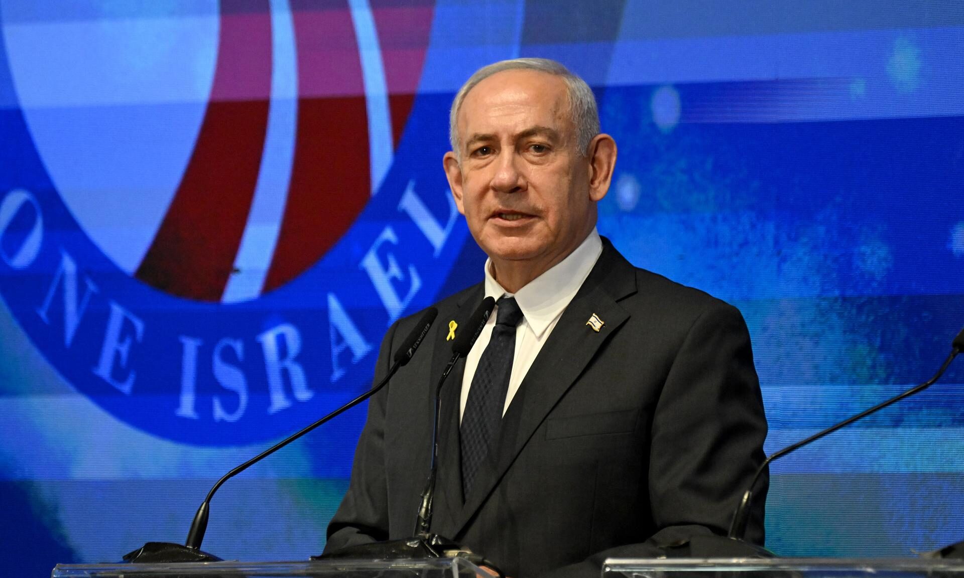 El primer ministro de Israel, Benjamin Netanyahu