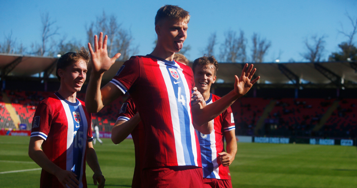 La tarjeta verde salva a Noruega y le sirve para ganar en estreno en Mundial Chile Sub 20 ante Nigeria