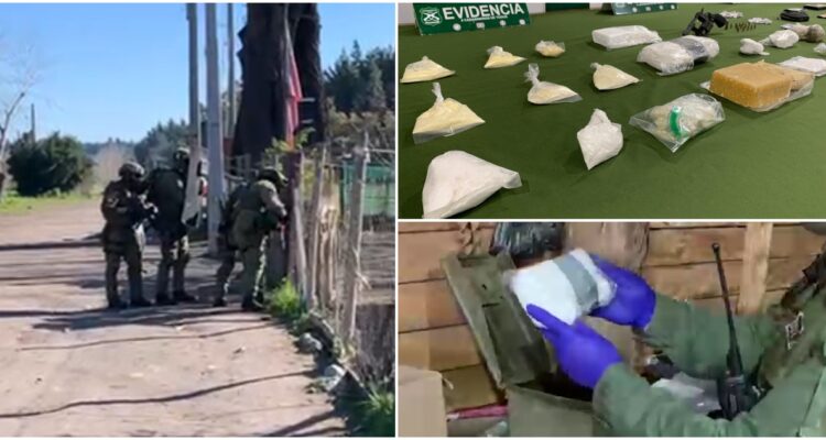 Operativo por venta de drogas en Los Ángeles y Yumbel